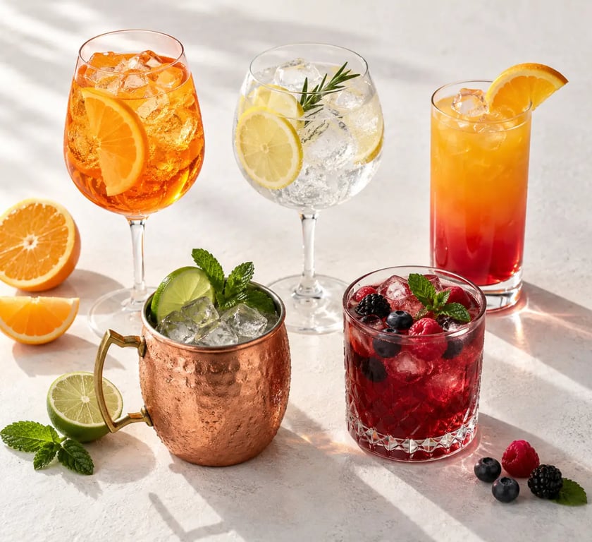 Idée cocktail simple : sélection de cocktails maison avec et sans alcool