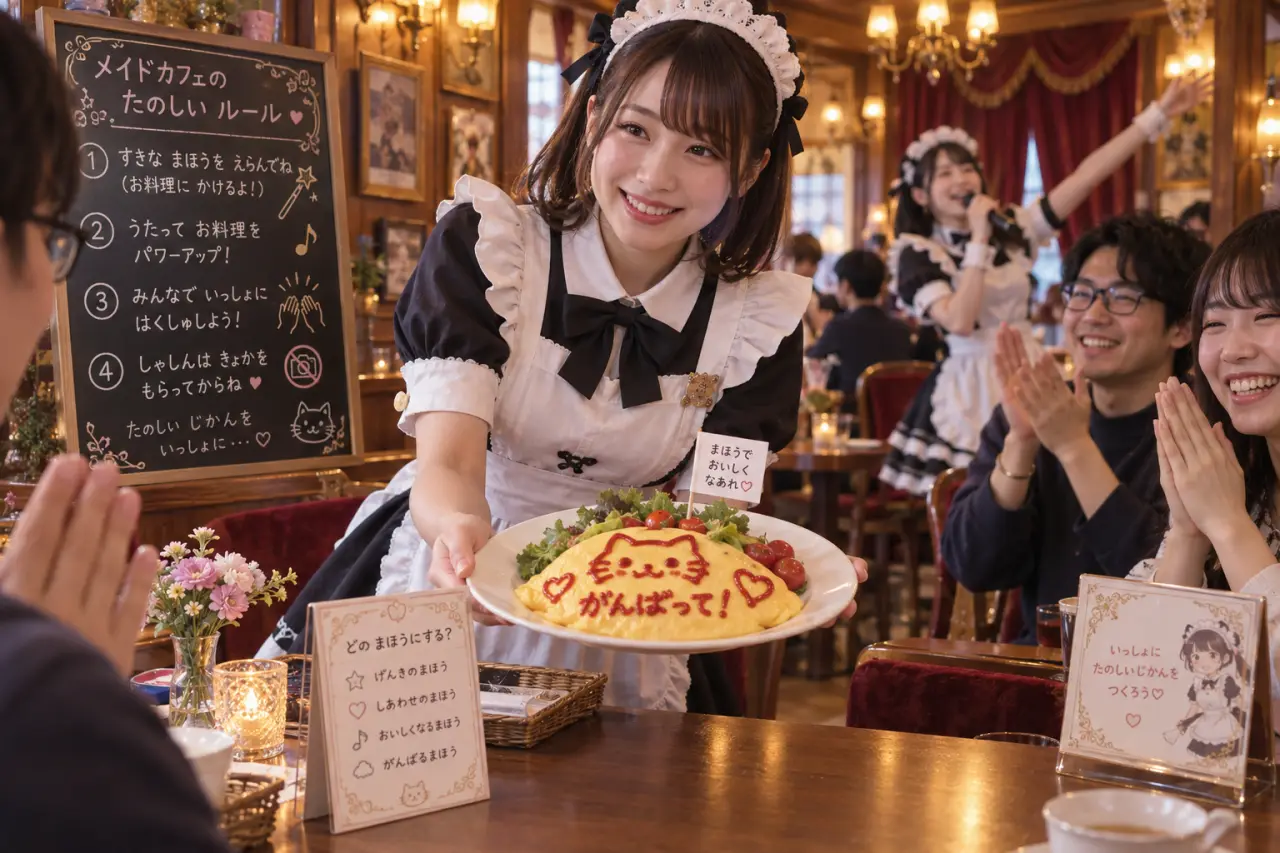 Maid café : le plus surprenant n’est pas le costume, mais les règles du jeu