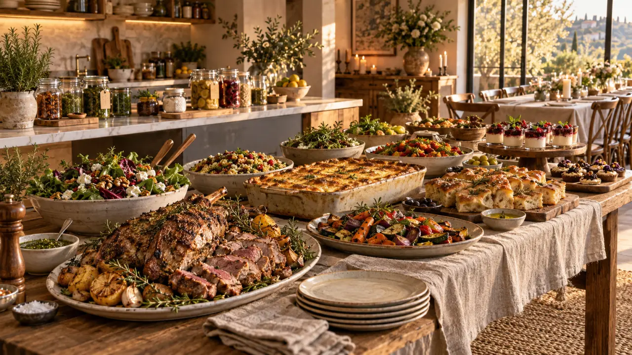Repas pour 20 personnes : le menu qui se prépare sur 3 jours et se sert sans stress