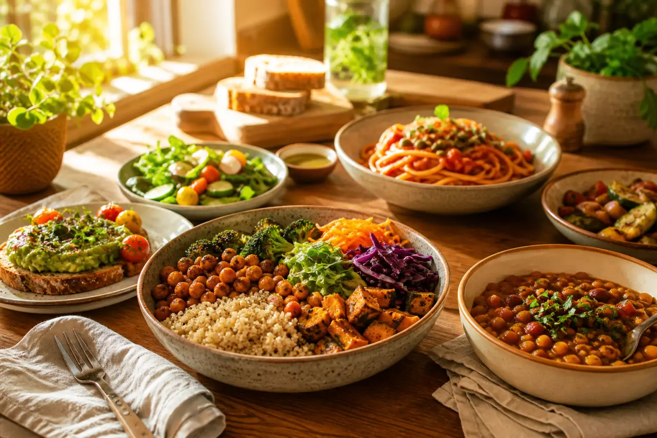 Recettes végétariennes faciles, rapides et complètes pour cuisiner sans viande au quotidien
