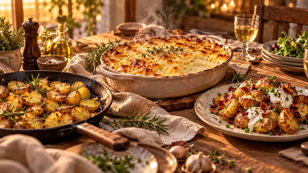 Idées de repas à la pomme de terre : du dîner express au gratin familial