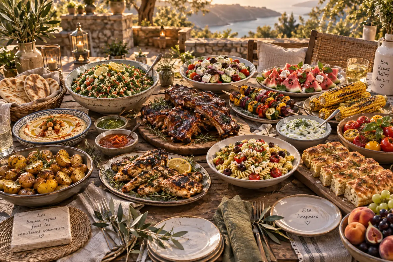15 plats estivaux à partager pour une grande tablée, du taboulé aux ribs grillés