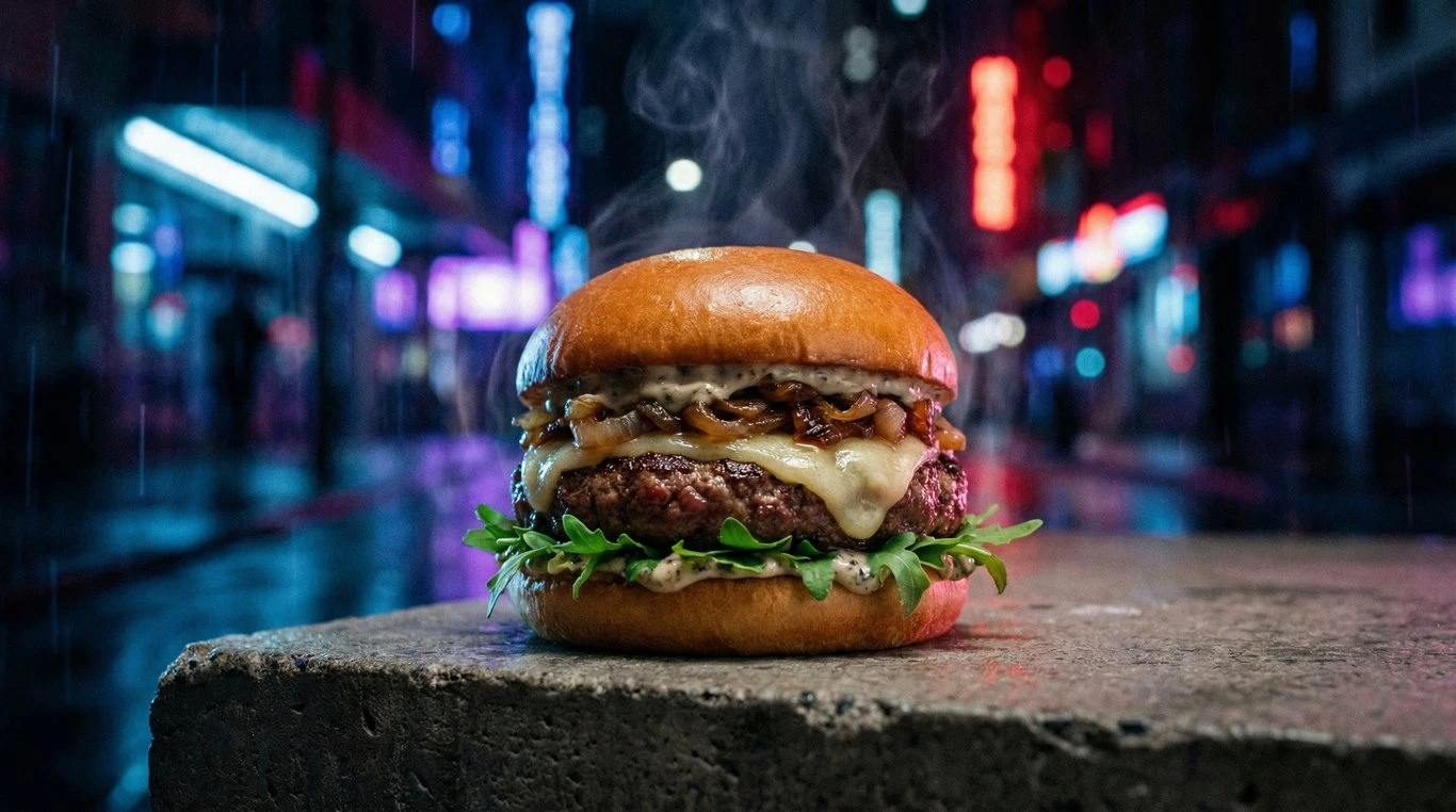 Ambiance restaurant street food