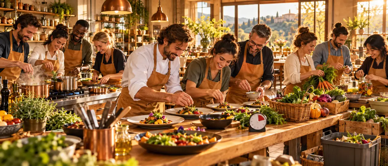 Quel cours de cuisine team building choisir entre brigade, défi et atelier responsable ?